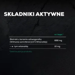 ASHWAGANDHA | ekstrakt z korzenia Ashwagandhy 1,5%