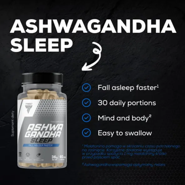 ASHWAGANDHA SLEEP - wsparcie zasypiania
