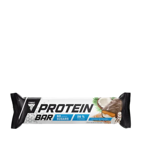 Baton białkowy PROTEIN BAR COCONUT & CARAMEL z nadzieniem kokosowym i karmelowym