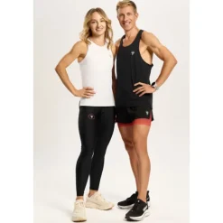 Biały damski top biegowy TW ENDURANCE SINGLET TOP 171 W TREC WHITE
