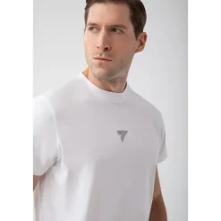 Biały T-shirt męski TW BASIC TSHIRT 181 M WHITE