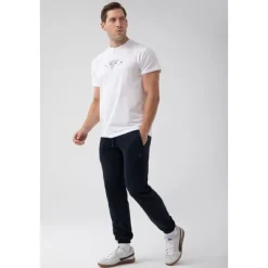 Biały T-shirt męski TW BASIC TSHIRT 180 M WHITE
