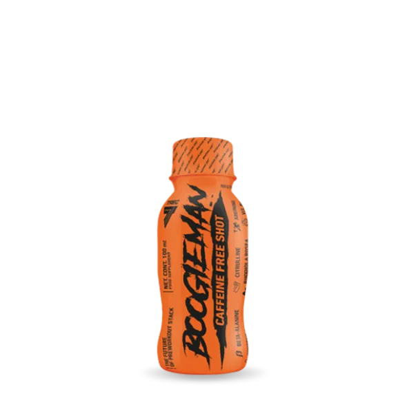 BOOGIEMAN SHOT CAFFEINE FREE | shot przedtreningowy o smaku mrożonej herbaty brzoskwiniowej