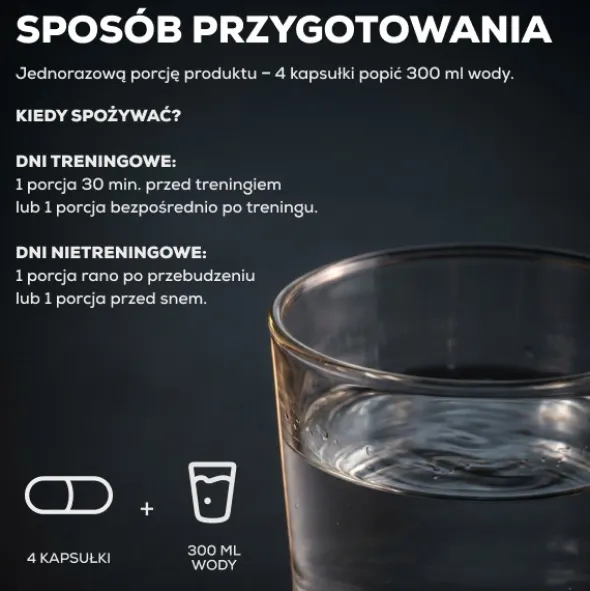 Cytrynian kreatyny CM3 w kapsułkach