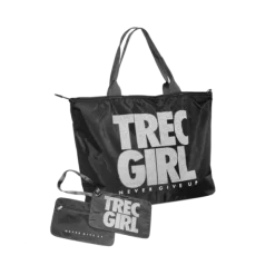 Czarna torba sportowa damska TREC GIRL