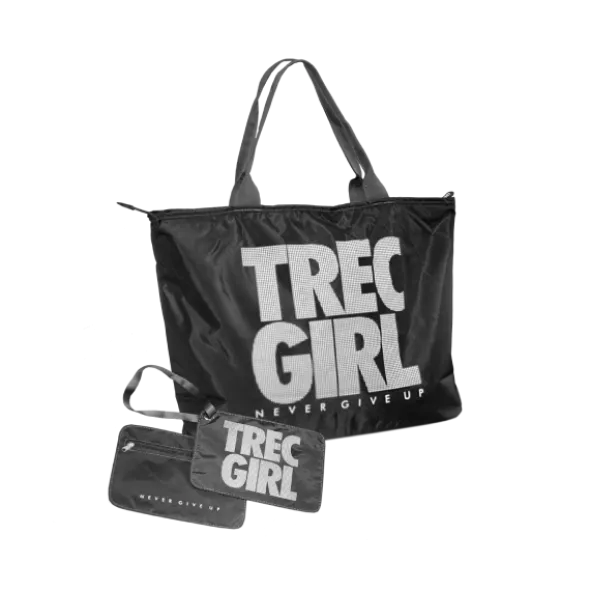 Czarna torba sportowa damska TREC GIRL
