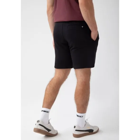 Czarne krótkie spodenki męskie TW BASIC SHORT PANTS 182 M BLACK