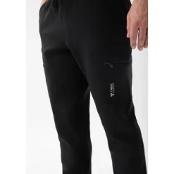 Czarne spodnie dresowe męskie TW BASIC PANTS 191 M BLACK