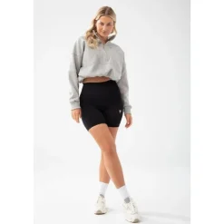 Czarne szorty kolarki damskie TRECGIRL SPORT SHORTS 160 BLACK
