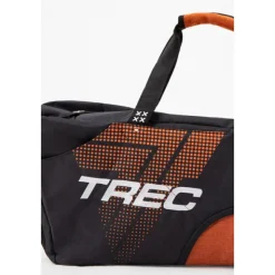 Czarno-pomarańczowa torba sportowa TREC GYM & TRAVEL BIG BAG 011 BLACK & ORANGE