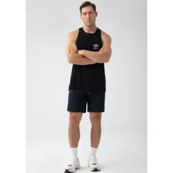 Czarny tank top męski TW BASIC TANK TOP 180 M BLACK
