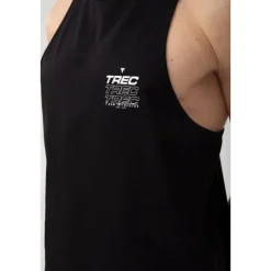 Czarny tank top męski TW BASIC TANK TOP 180 M BLACK