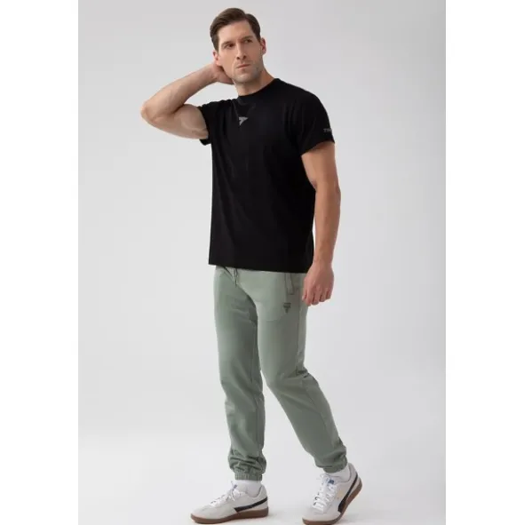 Czarny T-shirt męski TW BASIC TSHIRT 181 M BLACK