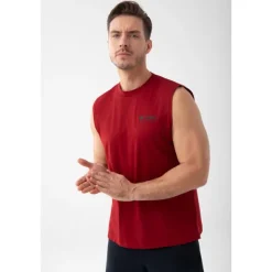 Czerwony tank top męski TW BASIC TANK TOP 192 M RED