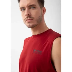 Czerwony tank top męski TW BASIC TANK TOP 192 M RED