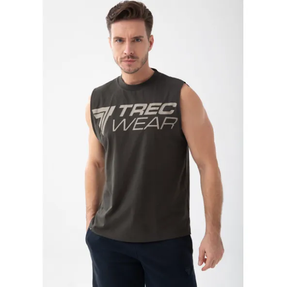 Grafitowy tank top męski TW BASIC TANK TOP 191 M GRAPHITE