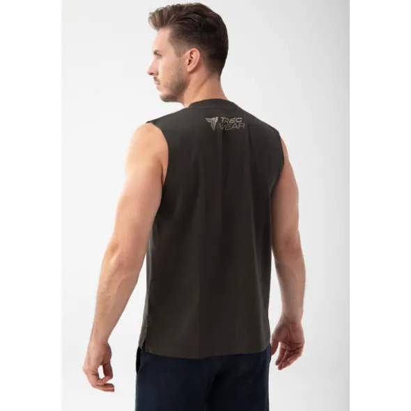Grafitowy tank top męski TW BASIC TANK TOP 191 M GRAPHITE