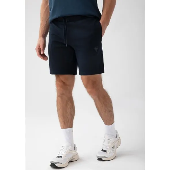 Granatowe krótkie spodenki męskie TW BASIC SHORT PANTS 181 M NAVY