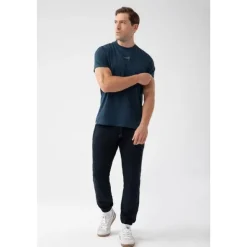 Granatowy T-shirt męski TW BASIC TSHIRT 182 M NAVY