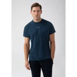 Granatowy T-shirt męski TW BASIC TSHIRT 182 M NAVY