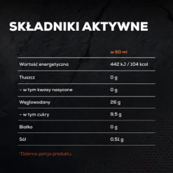 HYDRO CAFFEINE ENERGY GEL - żel energetyczny z kofeiną