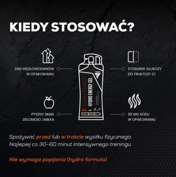 HYDRO ENERGY GEL - żel energetyczny z minerałami