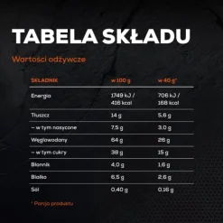 JELLY ENERGY BAR ORANGE FLAVOUR- Baton z galaretką