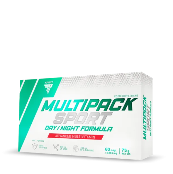 MULTIPACK SPORT DAY/NIGHT FORMULA – kompleks witamin i minerałów na całą dobę