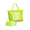Neonowa zielona torba sportowa TREC GIRL