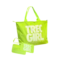 Neonowa zielona torba sportowa TREC GIRL