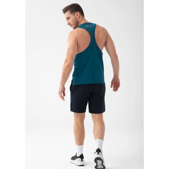 Niebieski tank top męski TW BASIC TANK TOP 194 M BLUE