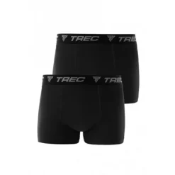 2PAK bokserek męskich czarno-czarne TREC WEAR 190