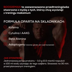 Przedtreningówka BOOGIEMAN w proszku