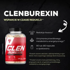 Spalacz tłuszczu CLENBUREXIN w kapsułkach