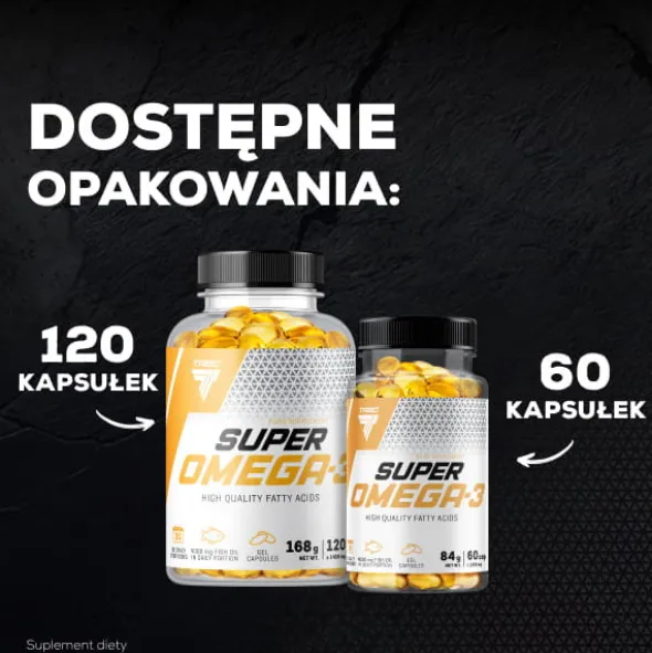 SUPER OMEGA 3 – kwasy omega-3 w kapsułkach