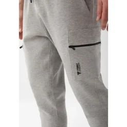 Szare spodnie dresowe męskie TW BASIC PANTS 192 M GREY