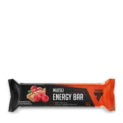 Zestaw 28 batonów energetycznych MUESLI ENERGY BAR CRANBERRIES & RASPBERRIES