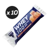 Zestaw 10 batonów proteinowych WHEY 100 PROTEIN BAR SALTY CARAMEL FLAVOUR