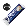 Zestaw 10 batonów proteinowych WHEY 100 PROTEIN BAR COCONUT FLAVOUR